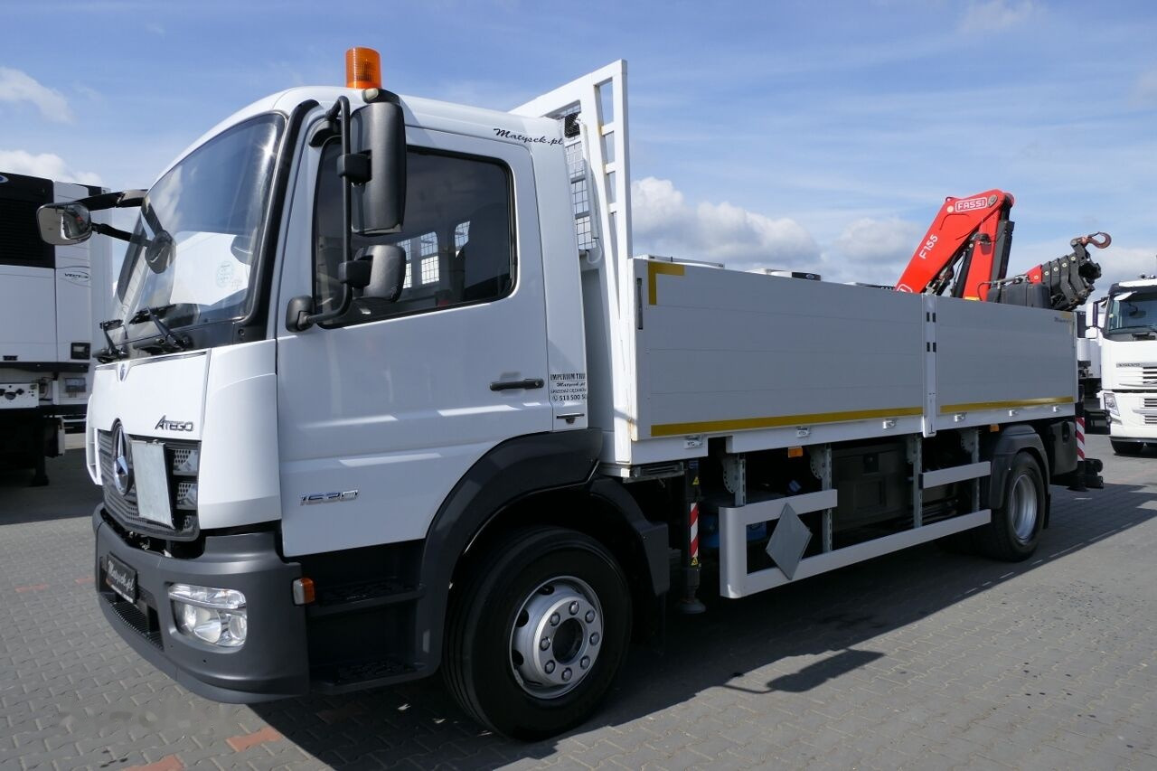 Valníkový/ Plošinový nákladný automobil, Auto s hydraulickou rukou Mercedes-Benz ATEGO 16 30: obrázok 14