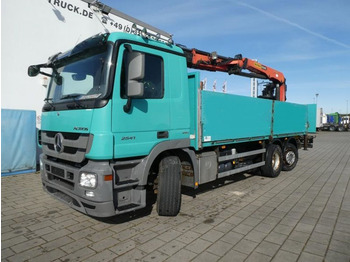 Mercedes-Benz Actros 2641 L 6x2 Pritsche Heckkran PK 18.001-L  - Valníkový/ Plošinový nákladný automobil, Auto s hydraulickou rukou: obrázok 5