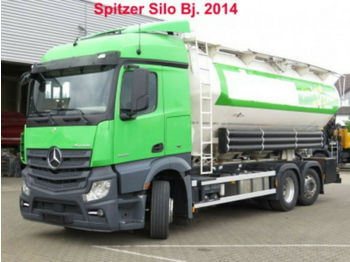 Cisternové vozidlo Mercedes-Benz  Actros neu 2545 L 6x2 Silo 4 Kammern/31.000 ltr: obrázok 1