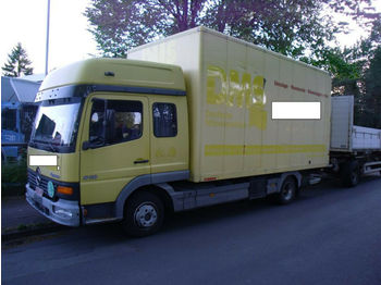 Skříňový nákladní auto Mercedes-Benz Atego818 + 1.Hd.171TKM + LBW + NL 2290KG Koffer: obrázok 1