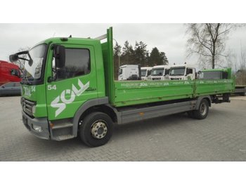 Valníkový/ Plošinový nákladný automobil Mercedes-Benz Atego 1222L Pritsche 7,2m, Klima: obrázok 1