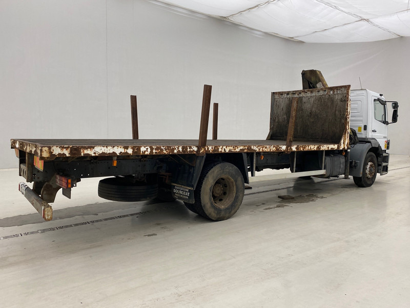 Valníkový/ Plošinový nákladný automobil, Auto s hydraulickou rukou Mercedes-Benz Atego 1828: obrázok 6