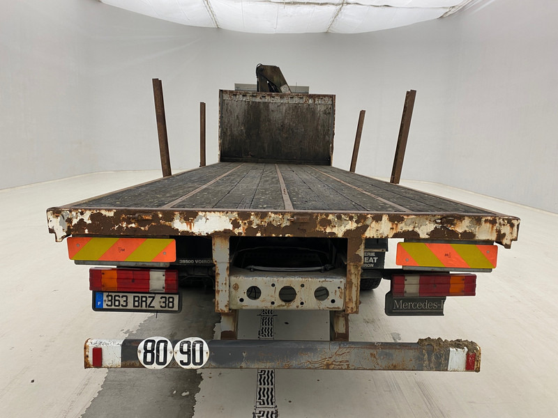 Valníkový/ Plošinový nákladný automobil, Auto s hydraulickou rukou Mercedes-Benz Atego 1828: obrázok 7