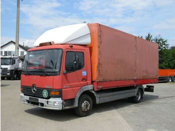 Plachtové nákladné vozidlo Mercedes-Benz Atego 815 Pritsche Plane: obrázok 1