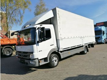 Valníkový/ Plošinový nákladný automobil Mercedes-Benz Atego 816 4x2, Pritsche/Plane, LBW, Euro5: obrázok 1