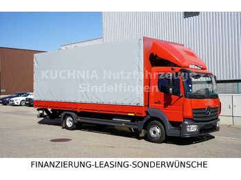 Plachtové nákladné vozidlo Mercedes-Benz Atego 818L Pritsche 7,22m LBW Klima Euro-6: obrázok 1