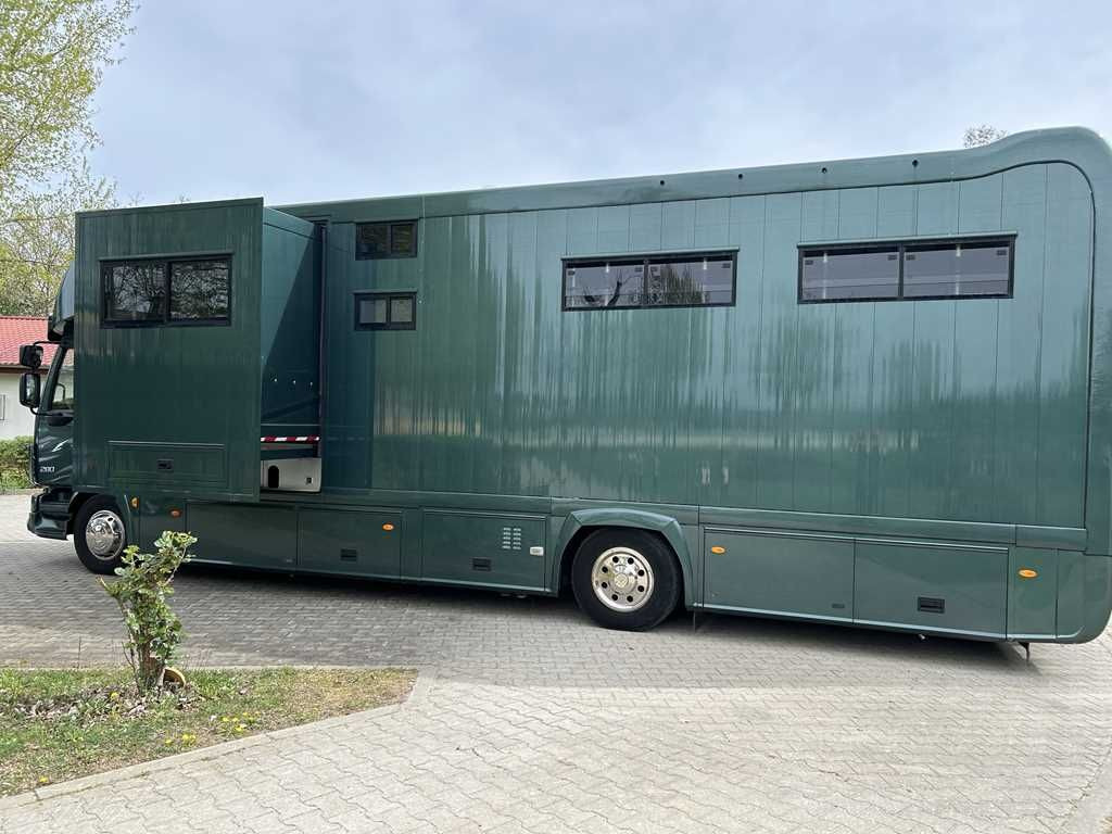 Nákladné auto na prepravu koní Volvo STX FL, 6 PEOPLE, 5 HORSES, CAMERA, 2X TAIL LIFT