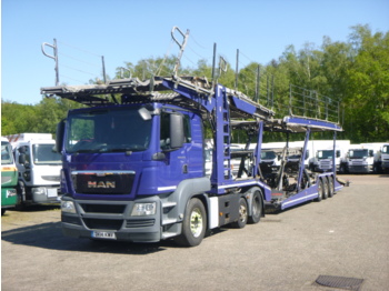 Nákladné vozidlo na prepravu automobilov M.A.N. TGS 24.440 6x2 RHD Lohr car transporter