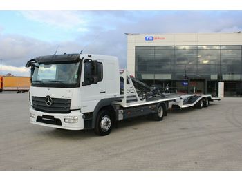 Nákladné vozidlo na prepravu automobilov Mercedes-Benz ATEGO 1230 L NEW ENGINE ONLY 90 000KM