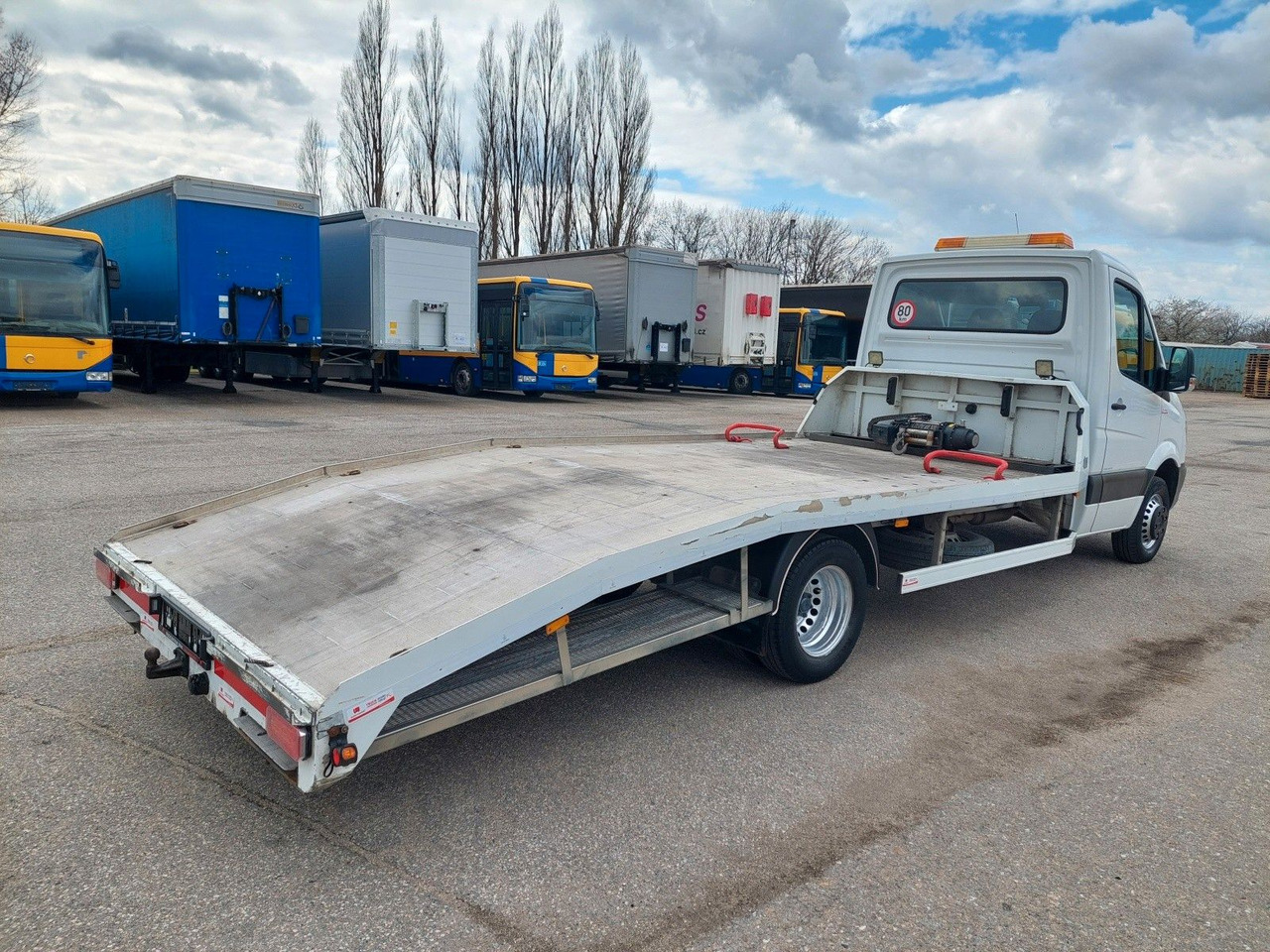 Nákladné vozidlo na prepravu automobilov Mercedes-Benz Sprinter II 519 CDI