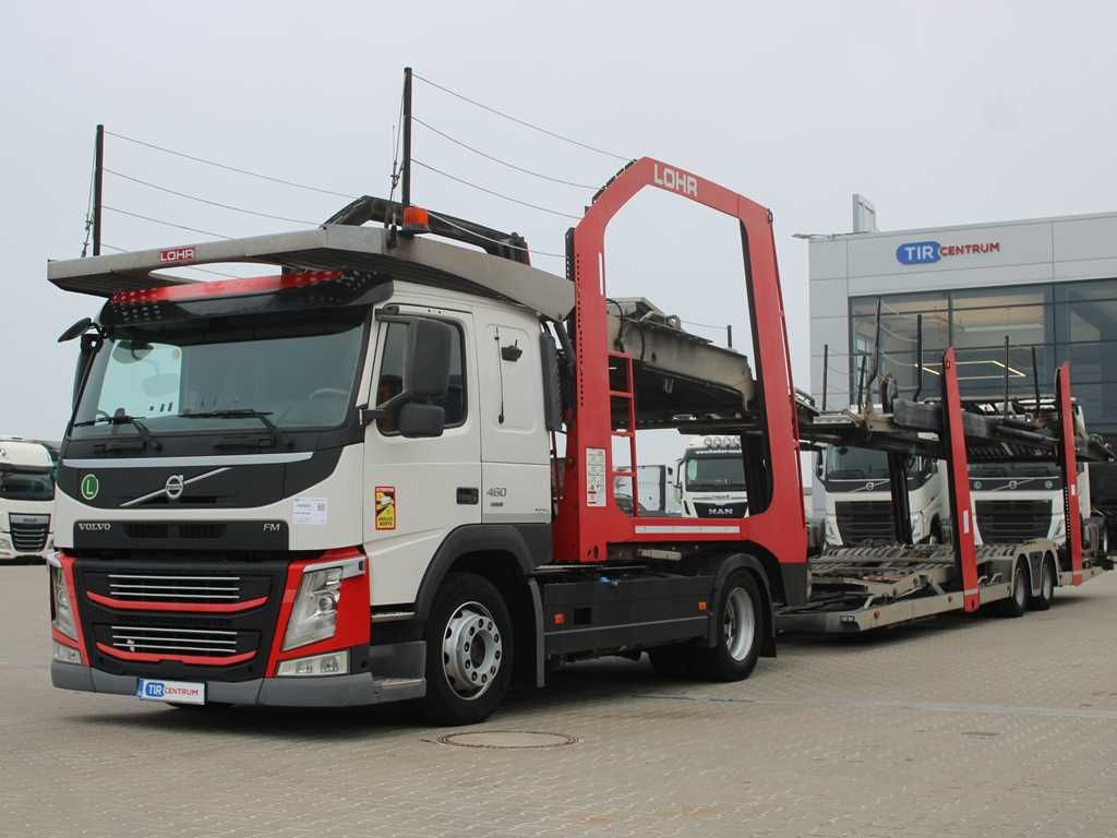 Nákladné vozidlo na prepravu automobilov Volvo FM 460, EURO 6, SEC. AIR CONDITIONING , VEB+