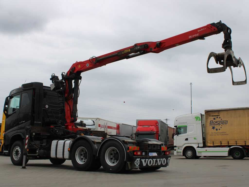 Nákladné vozidlo na prepravu dreva Volvo FH 540, 6X4, VEB+, Crane EPSILON Q170Z96