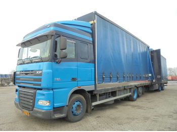 Nákladné vozidlo s posuvnou plachtou DAF XF 105.410 6X2