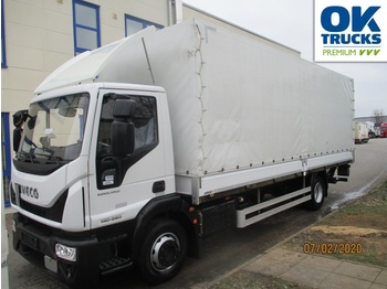 Nákladné vozidlo s posuvnou plachtou IVECO Eurocargo ML140E28/P EVI_C Euro6 Klima AHK ZV