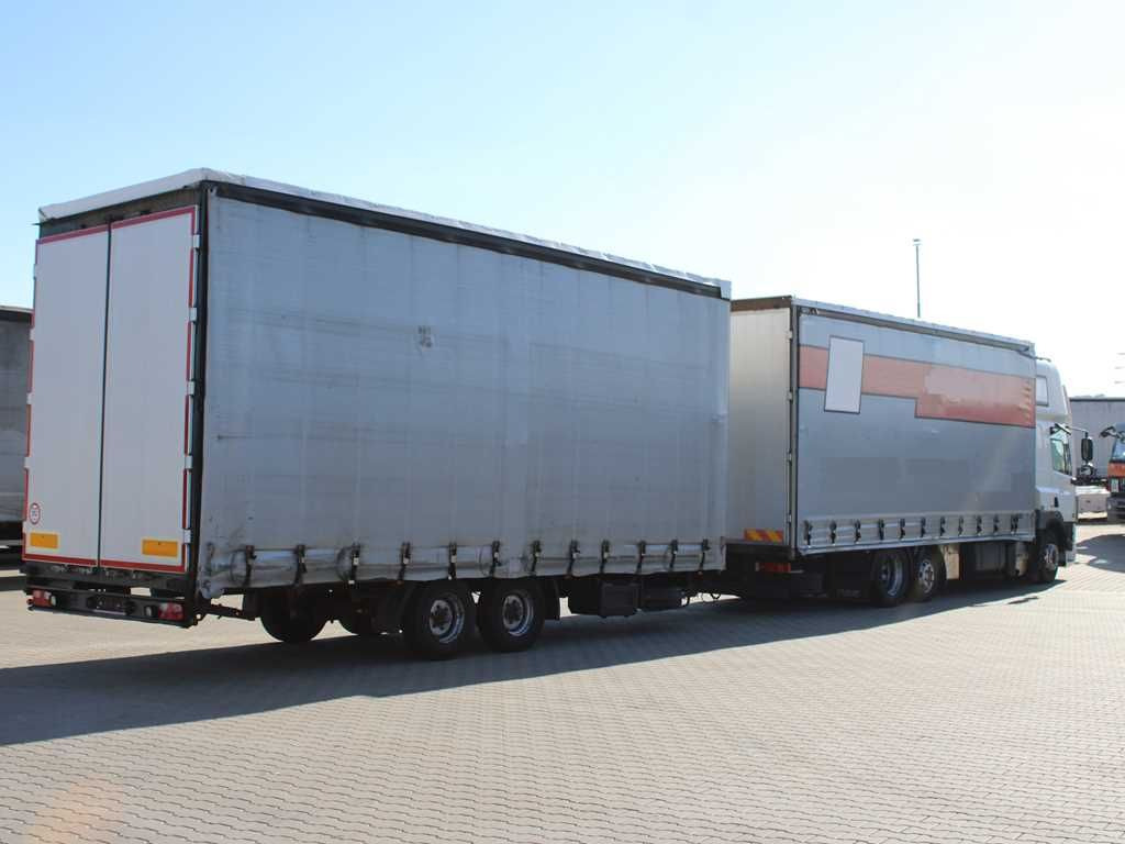 Plachtové nákladné vozidlo DAF CF 85.460,SECONDARY AIR CONDITION+FLIEGL TPS 100 DAF CF 85.460,6X2,SECONDARY AIR CONDITIONING+FLIEGL
