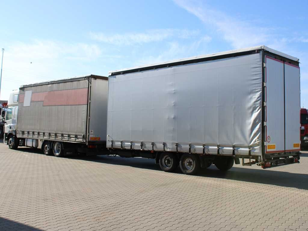 Plachtové nákladné vozidlo DAF CF 85.460,SECONDARY AIR CONDITION+FLIEGL TPS 100 DAF CF 85.460,6X2,SECONDARY AIR CONDITIONING+FLIEGL