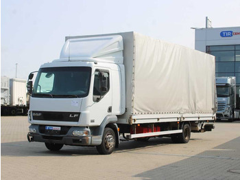 Plachtové nákladné vozidlo  DAF FA LF 45.220, EURO 3, SIDEWALLS, TAIL LIFT