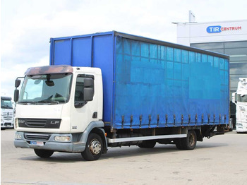Plachtové nákladné vozidlo  DAF FA LF 45, EURO 5, TAIL LIFT