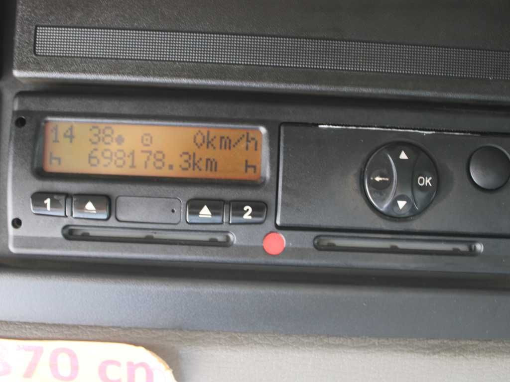 Plachtové nákladné vozidlo DAF FA LF 45, EURO 5, TAIL LIFT