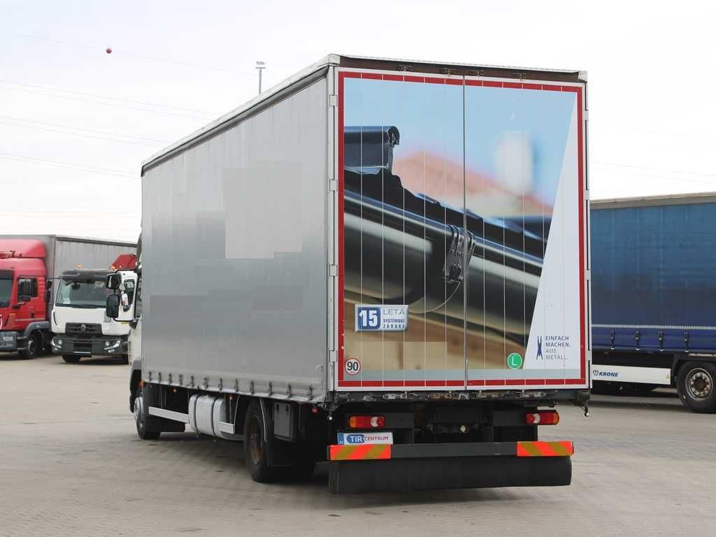 Plachtové nákladné vozidlo DAF LF 290 FA, EURO 6, SLEEPING CABIN