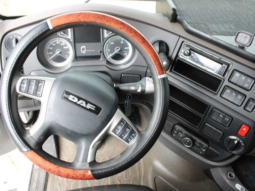 Plachtové nákladné vozidlo DAF XF 450, EURO 6, SECONDARY AIR CONDITIONIG