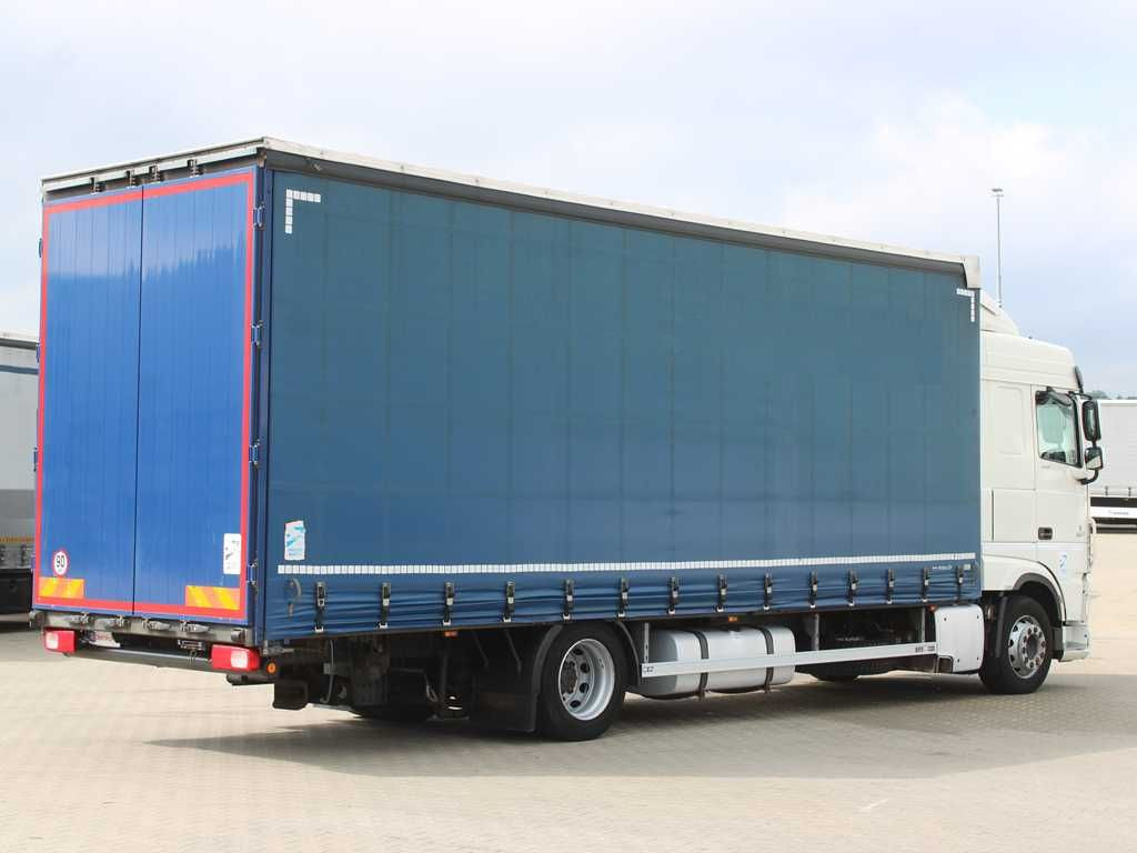 Plachtové nákladné vozidlo DAF XF 450, EURO 6, SECONDARY AIR CONDITIONIG