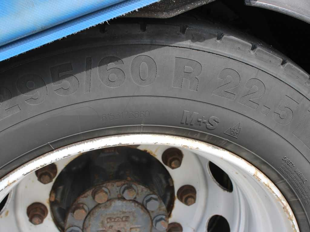 Plachtové nákladné vozidlo DAF XF 450, EURO 6, SECONDARY AIR CONDITIONIG