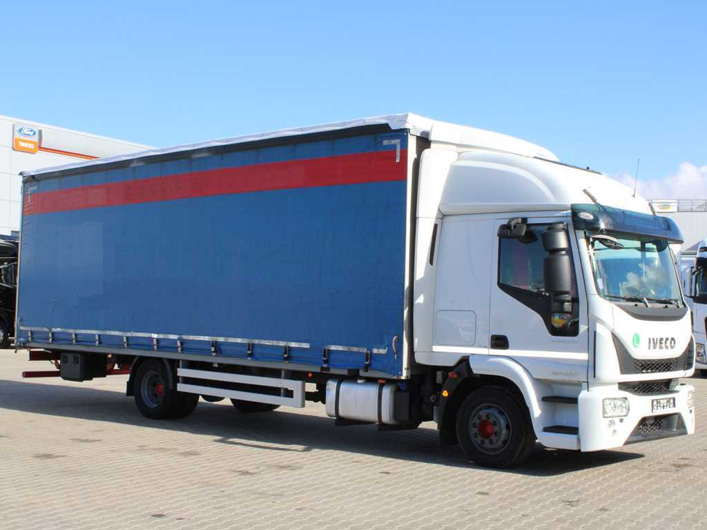 Plachtové nákladné vozidlo Iveco EUROCARGO 120E25, EURO 6