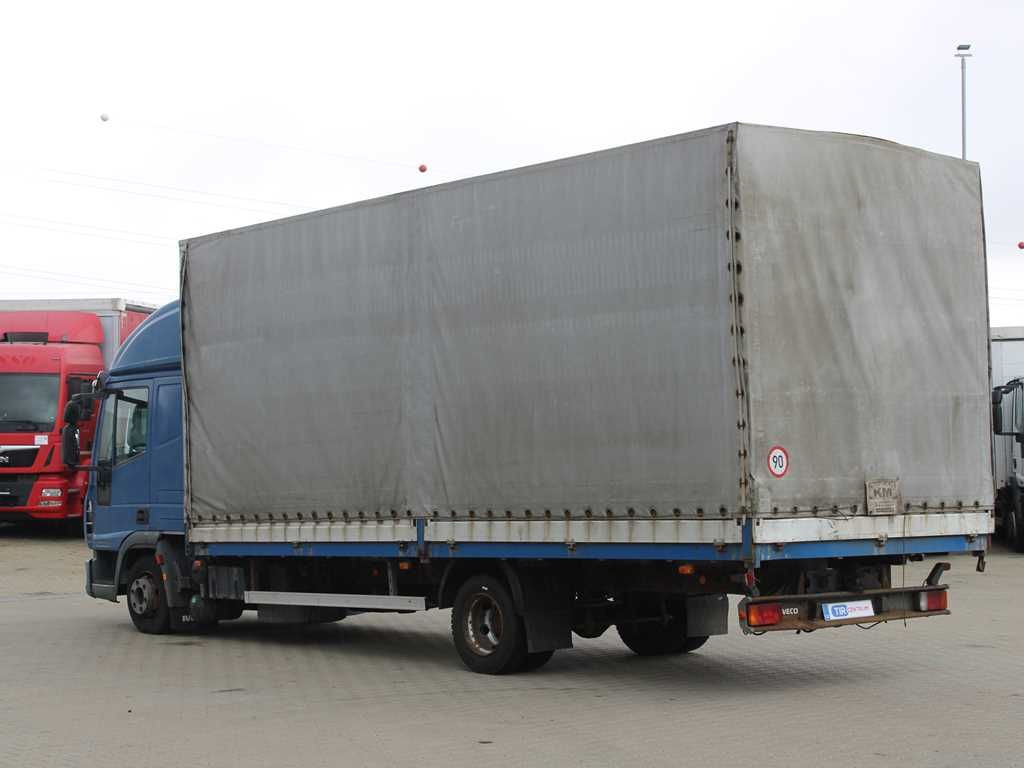 Plachtové nákladné vozidlo Iveco EUROCARGO 75E18, EURO 4 , PNEU 80%