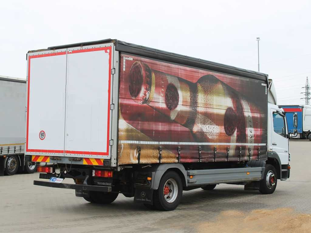 Plachtové nákladné vozidlo Mercedes-Benz ATEGO 1218, EURO 4