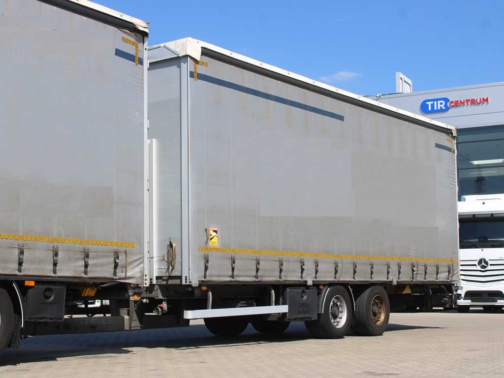 Plachtové nákladné vozidlo Mercedes-Benz Actros 2542, 6X2, EURO 6 + PANAV TV018H