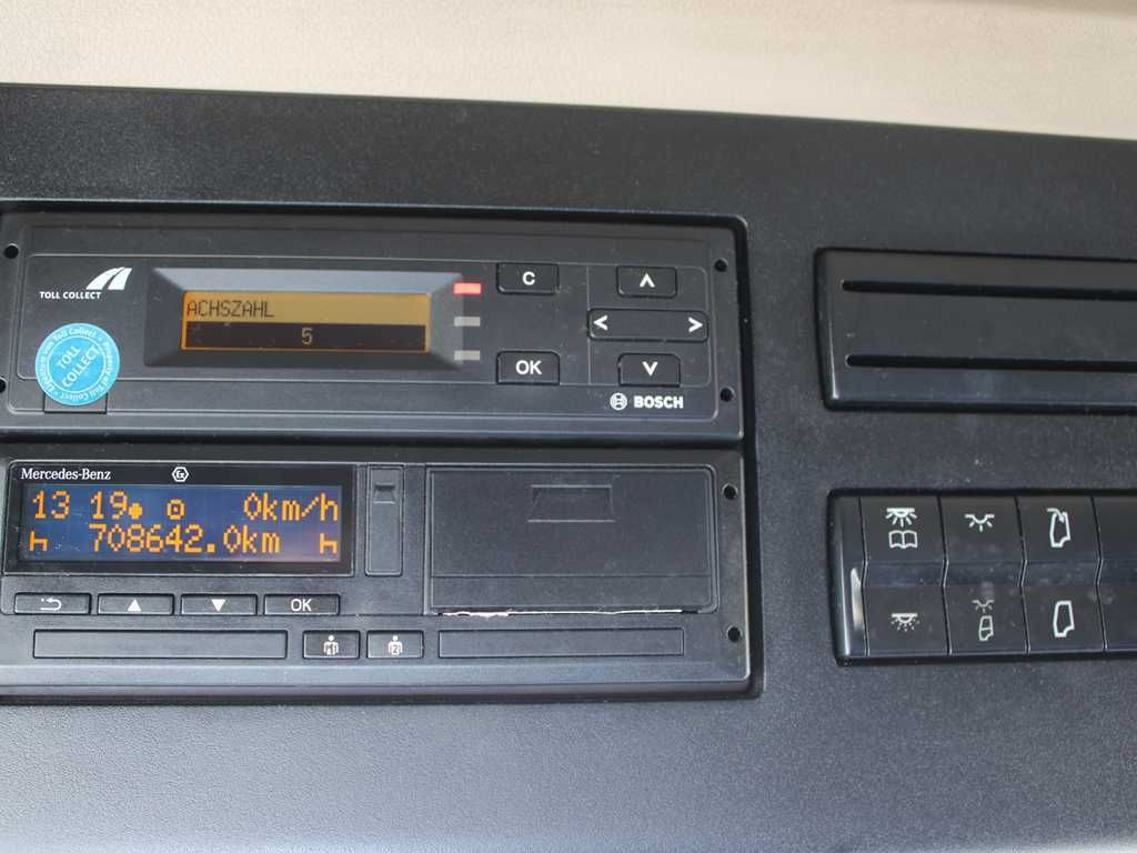 Plachtové nákladné vozidlo Mercedes-Benz Actros 2542, 6X2, EURO 6 + PANAV TV018H