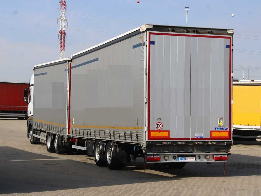 Plachtové nákladné vozidlo Mercedes-Benz Actros 2542, 6X2, NAVIGATION+ PANAV TVK18M Mercedes-Benz Actros 2542,6X2,EURO 6,NAVIGATION + PANAV TVK18M