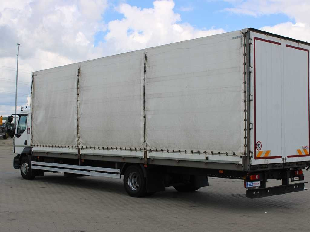 Plachtové nákladné vozidlo Renault D16, EURO 6, LOAD SPACE LENGHT 9,6m!!
