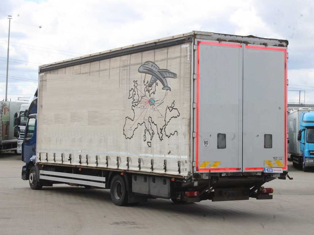Plachtové nákladné vozidlo Renault MIDLUM 220.12, EURO 5, TAIL LIFT