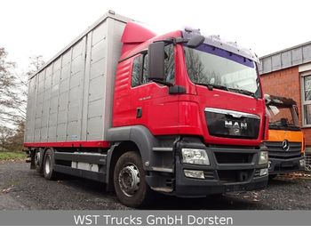 Přepravník zvířat MAN TGX 26.440 LX Menke 3 Stock Hubdach