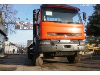Valníkový/ Plošinový nákladný automobil, Auto s hydraulickou rukou RENAULT Kerax 370 DCI: obrázok 1