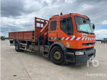 Valníkový/ Plošinový nákladný automobil, Auto s hydraulickou rukou RENAULT PREMIUM 320DCI 2005 Palfinger PK15500 6200 kg ...: obrázok 5