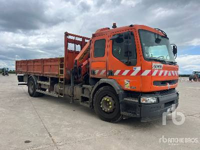 Valníkový/ Plošinový nákladný automobil, Auto s hydraulickou rukou RENAULT PREMIUM 320DCI 2005 Palfinger PK15500 6200 kg ...: obrázok 5