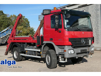 Ramenový nosič kontajnerov Mercedes-Benz 1836 AK 4x4, Hyvalift 14to., Euro 5, ALLRAD