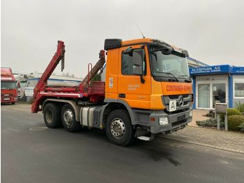 Ramenový nosič kontajnerov Mercedes-Benz Actros 2641 Absetzkipper Meiller Liftachse