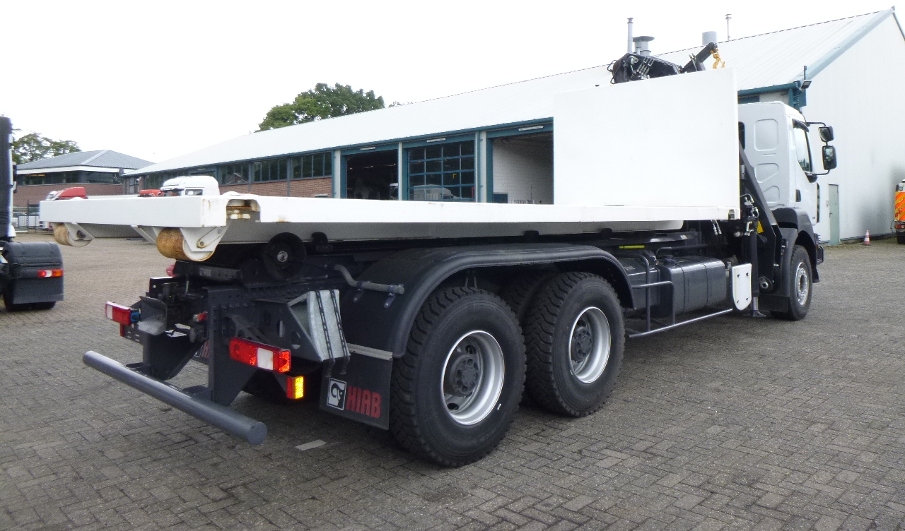 Valníkový/ Plošinový nákladný automobil, Auto s hydraulickou rukou Renault Kerax 440 dxi 6x4 + Hiab 1620Z 80 + XR21S cont. hook: obrázok 12