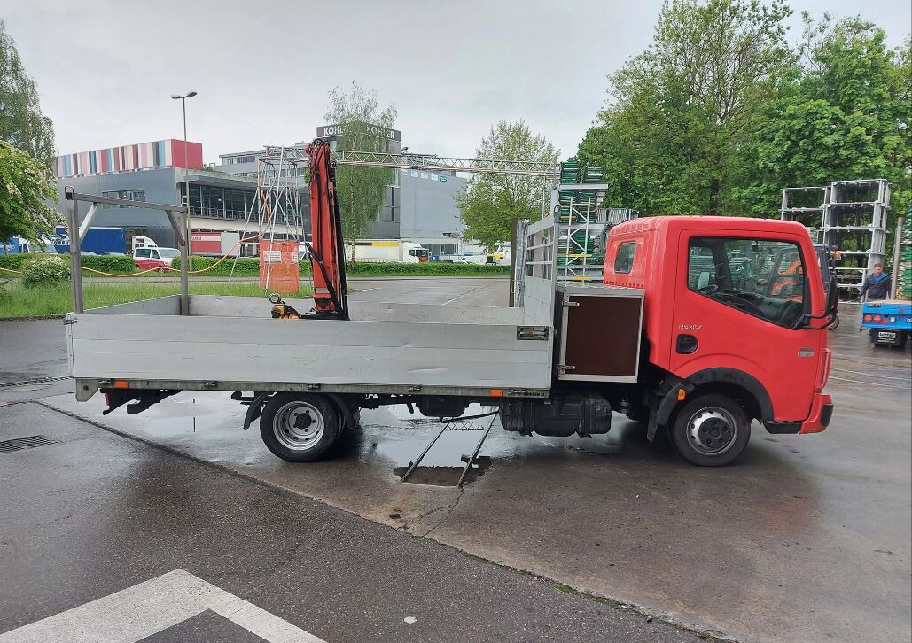 Valníkový/ Plošinový nákladný automobil, Auto s hydraulickou rukou Renault Maxity 130.35 Eco: obrázok 5