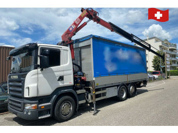 Plachtové nákladné vozidlo Scania R420 LB 6x2: obrázok 1