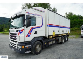 Kontejnérový podvozek/ Výměnná nástavba Scania R480: obrázok 1