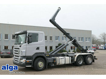Hákový nosič kontajnerov Scania R 420 LB6x24HNA, Meiller RK20.65, Liftachse: obrázok 1