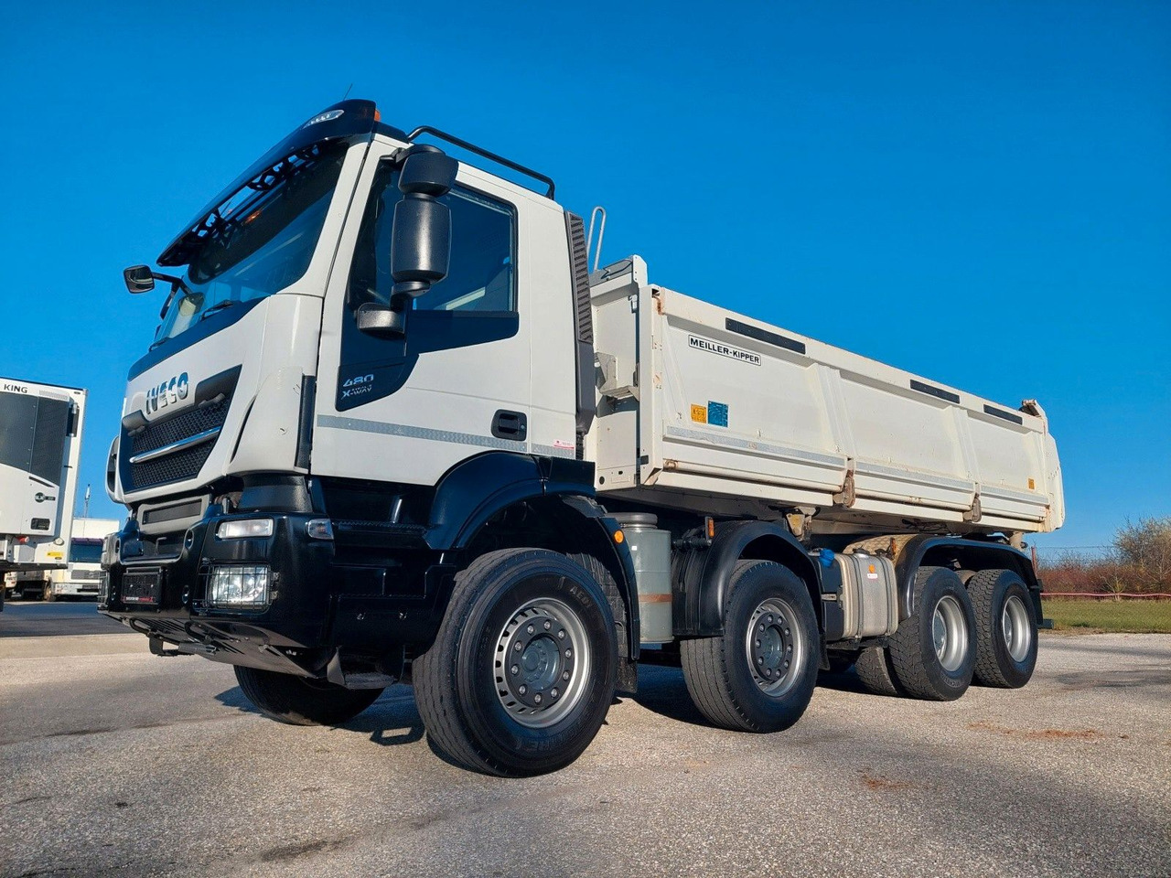 Sklápač Iveco AD340X480 X-Way Bordmatic Meiller 8x4