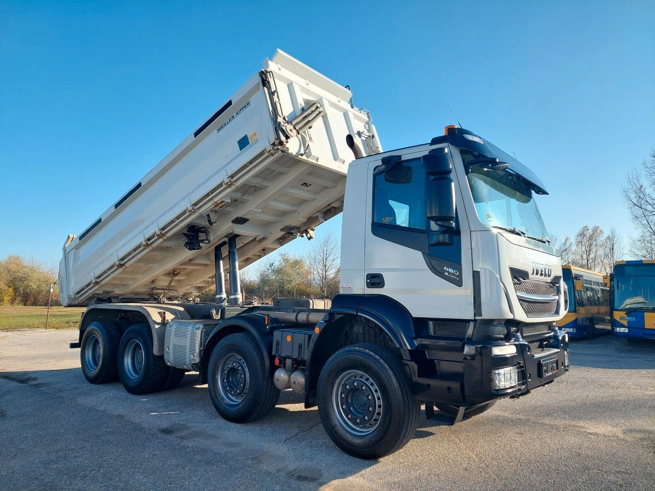 Sklápač Iveco AD340X480 X-Way Bordmatic Meiller 8x4