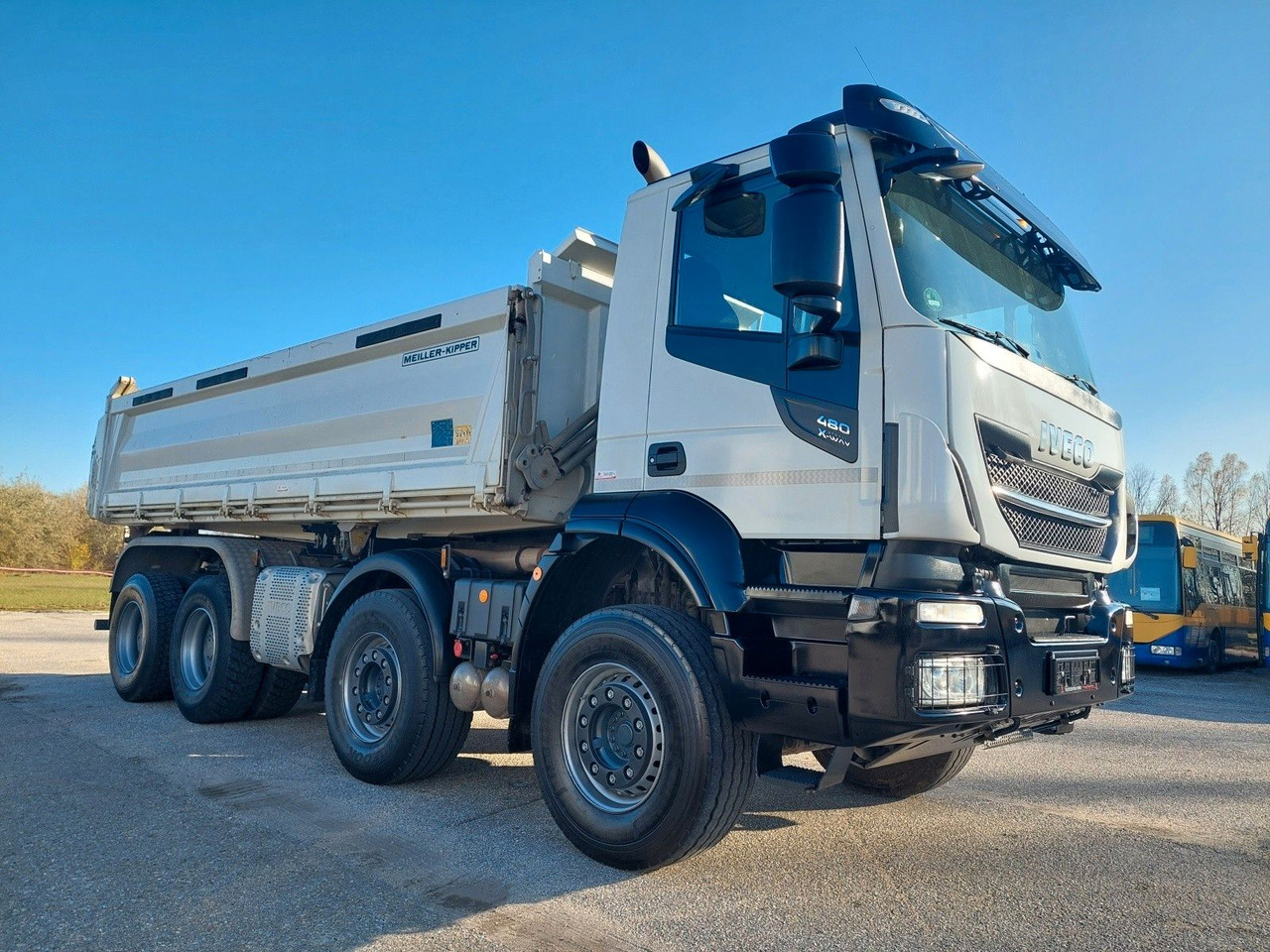 Sklápač Iveco AD340X480 X-Way Bordmatic Meiller 8x4