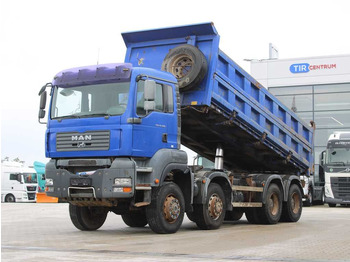 Sklápač MAN TGA 41.480, 8X6, THREE-SIDED, EURO 3, RETARDER 
